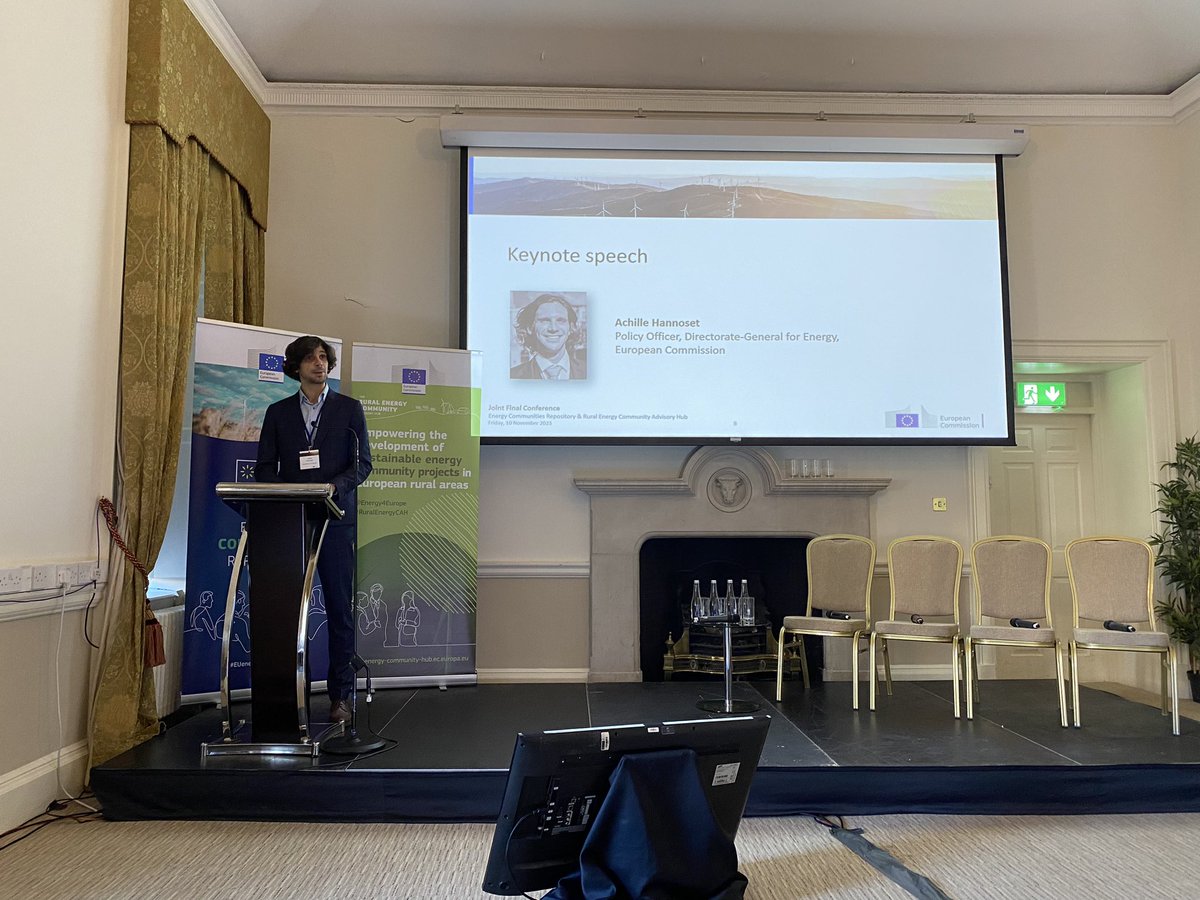 Keynote by DG Energy at the final event of the #Energycommunities Repository and Rural Energy Community Advisory Hub: Energy Communities are an integral component of the #EU’s #energytransition strategy