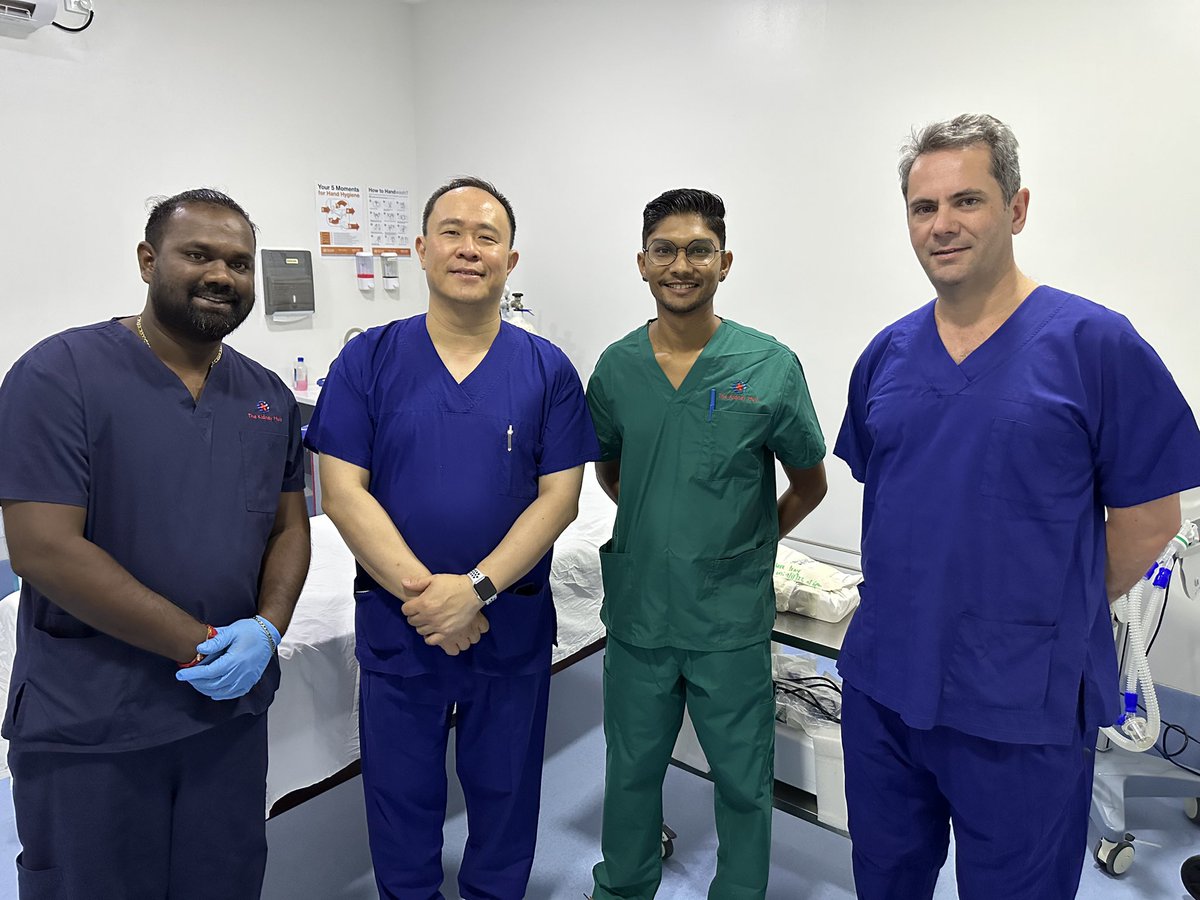 tan_eddie's tweet photo. #TeamFiji #PDTrainingFiji Finally the day has arrived. We spent the whole day inserting PD catheters in Nadi, Fiji. A new chapter in dialysis for Fiji. https://t.co/KQ7dVxbuvb