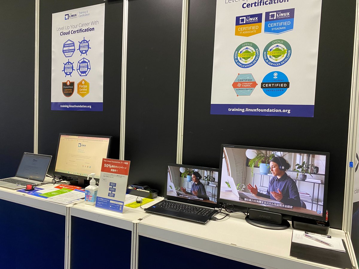 Linux_Fdtn_JP's tweet image. 来週 EdgeTech+ 2023 に出展します🐧

車載Linux開発に取り組むAutomotive Grade LinuxパビリオンでAGLでも採用されている組み込みLinuxディストリビューション開発環境 #Yocto Project のトレーニングや #Kubernetes 関連コース＆認定試験を紹介します

小間番号 C-Z14 詳細 hubs.la/Q028h4Y-0