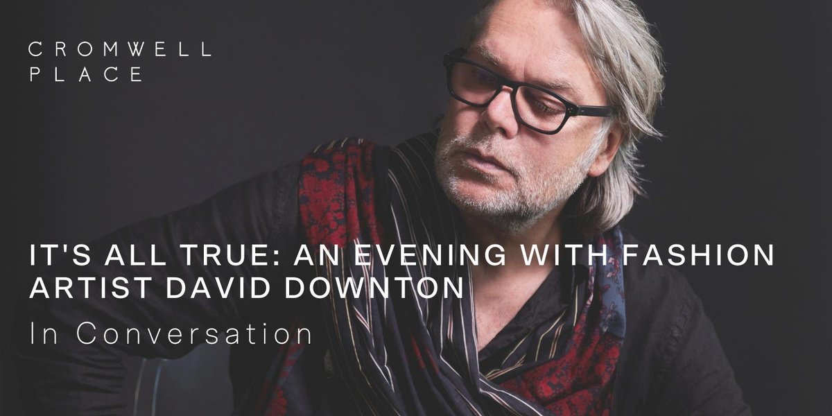Calling all fashion professionals &amp; enthusiasts! Join world's best known fashion artist, David Downton.

Drawing back the curtain on adventures and reflections on being witness to the drama and beauty of Haute Couture Week in #Paris since 1996: shorturl.at/fgyFX

<a href="/GrayMCA/">Gray MCA</a>