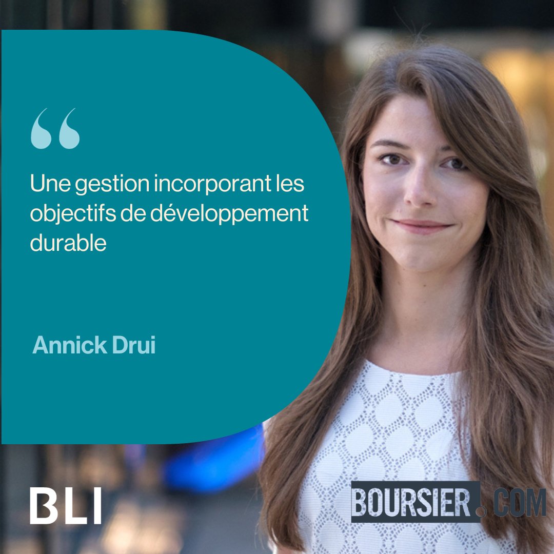 @ArnaudBives  de @Boursier_com a réalisé une  interview avec Annick Drui, gérante du fonds BL Global Impact chez @BLInvestments. 
boursier.com/opcvm/actualit…
#marketingcommunication #impactfunds #ODD #sri #esg #assetmanagement #luxembourg