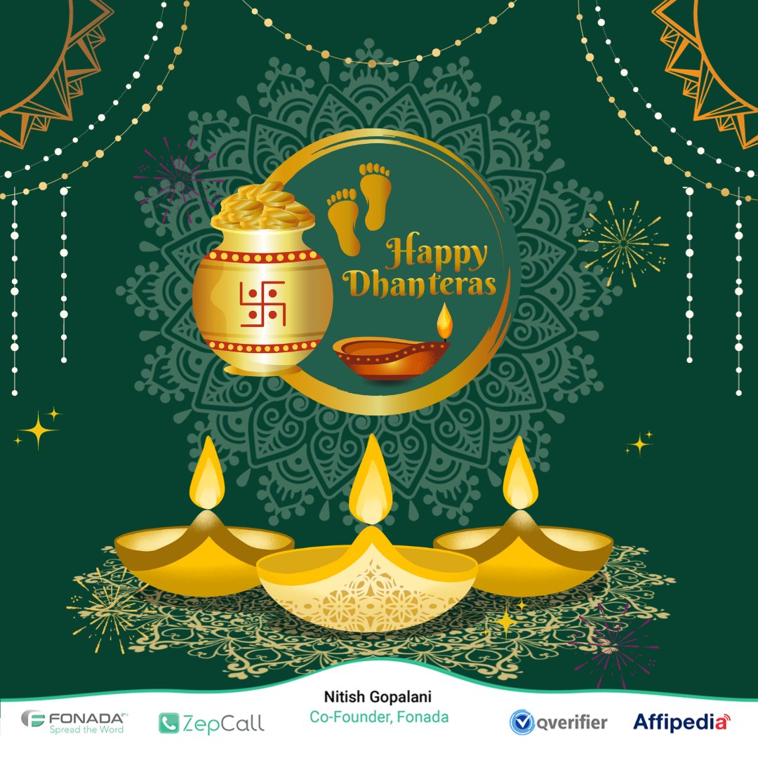nitishgopalani's tweet photo. May your Dhanteras be adorned with the shimmering glow of golden moments and may your heart be filled with a treasure trove of happiness. Wishing you a joyous and prosperous Dhanteras!

#dhanteras #festival #happydhanteras #india #dhanteraswishes #indianfestival #dhanterasspecial https://t.co/yDP4DjzCcA