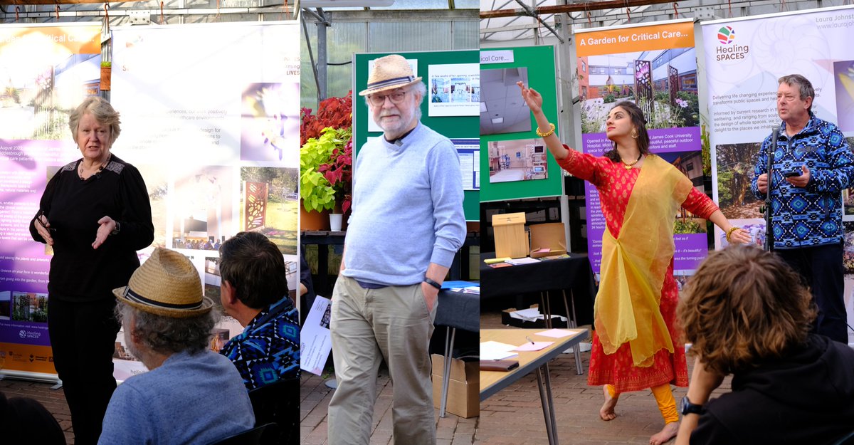 Great day celebrating our critical care garden <a href="/SouthTees/">South Tees Hospitals</a> presentions by myself <a href="/chazot_paul/">Paul L Chazot</a>  <a href="/SheilaSq85/">Dr Sheila Quaid</a>, poetry reading by Adam Strickson and performance by Madoura Godbole <a href="/balbirdance/">Balbir Singh Dance Co</a>  Great discussions with participants <a href="/WolfsonResearch/">WolfsonResearch</a> Thanks to all!