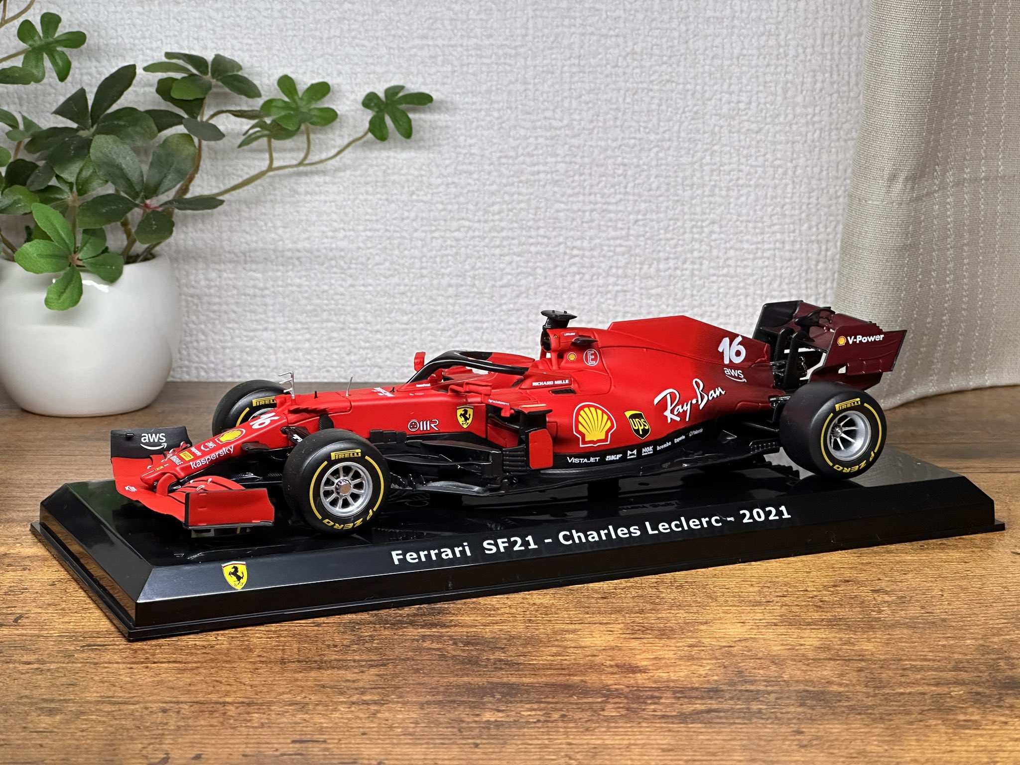 日本未発売　一台限定　フェラーリF1 ビッグスケールコレクション　126c3 デアゴスティーニ】試験販売 フェラーリ F1 ビッグスケール
