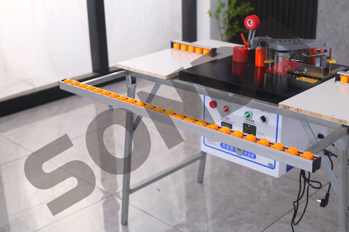 UnitedSonda's tweet image. Mini - Self-Cutting Tape Edge Banding Machine
📷Whatsapp/wechat: +86 130 4604 1662
📷Mail: sales2@unitedsonda.com
#woodworkingmachine #edgebandingmachine #autoedgebander