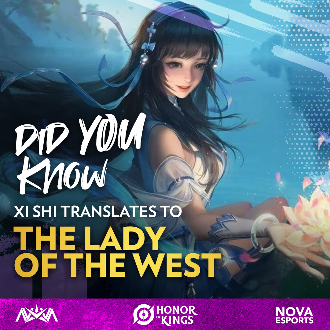 novahokgg's tweet photo. Xi Shi is a lady of impeccable beauty!
With this, she was given a title fitting for a beauty like her.
#xishi #nova #novaeports #novahok #novahokesports #Honorofkings https://t.co/zL6nljer40