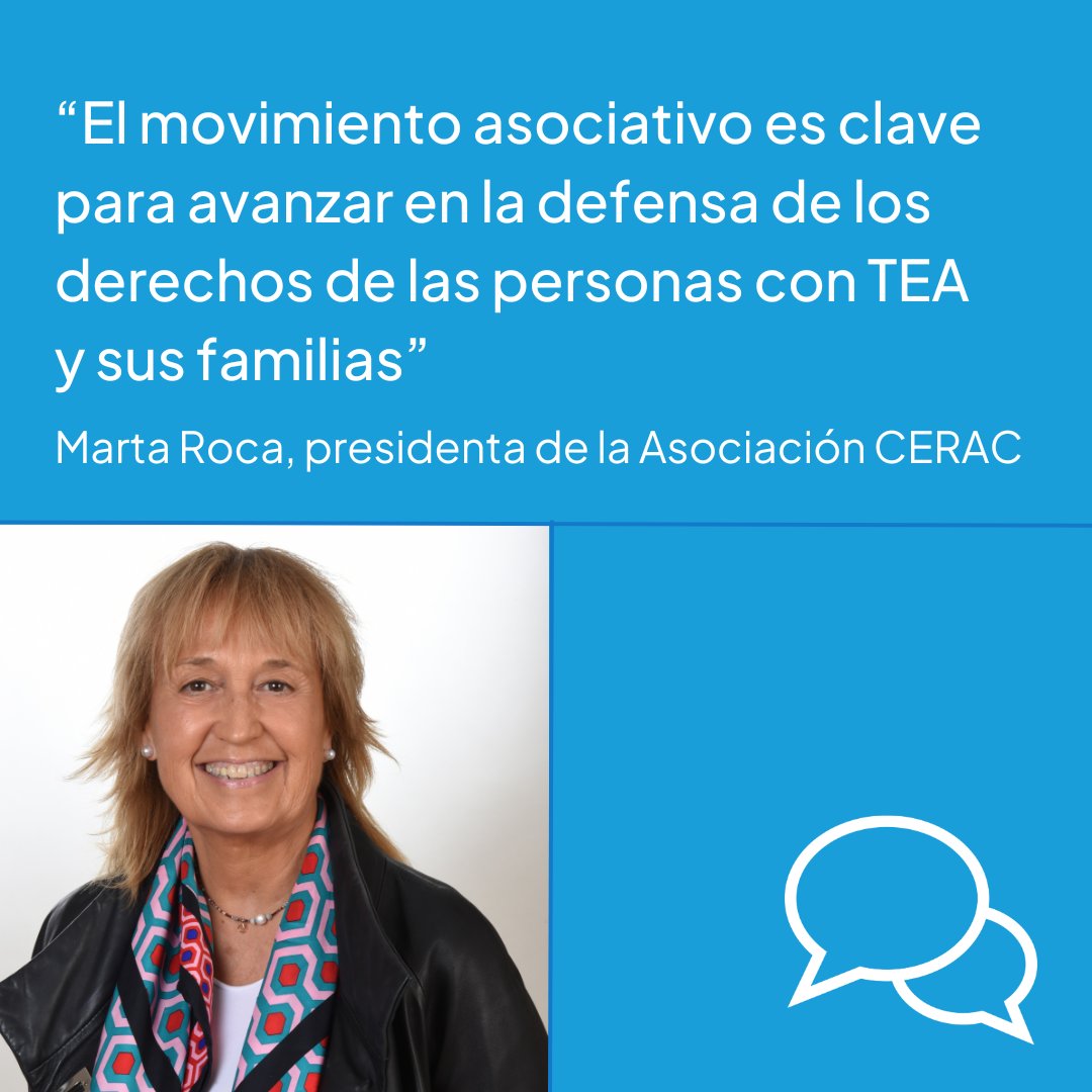 "Tenemos que seguir trabajando para mejorar el conocimiento sobre el #autismo". Así lo asegura Marta Roca, presidenta de la Asociación CERAC, perteneciente al proyecto <a href="/AutismeGarriga/">Autisme la Garriga</a>. Charlamos con ella con motivo del #40aniversario de la entidad➡️autismo.org.es/40-aniversario…