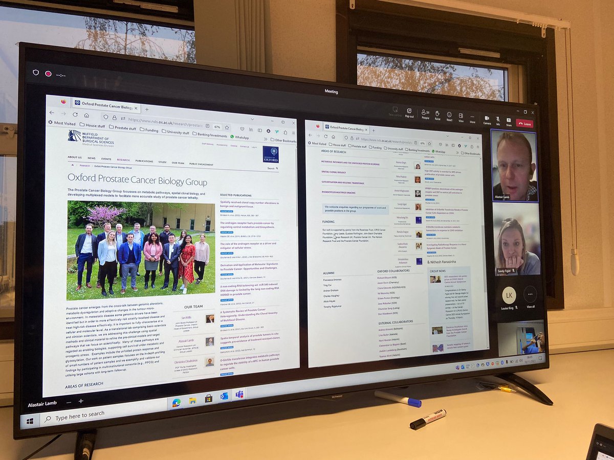 Oxford Prostate Cancer Biology Group tweet media