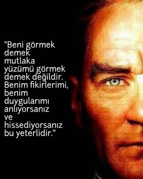lktunal's tweet photo. @MilenyumKahin Benim naçiz vücudum elbet bir gün toprak olacaktır, ancak Türkiye Cumhuriyeti ilelebet payidar kalacaktır. https://t.co/kPChkoBK3z