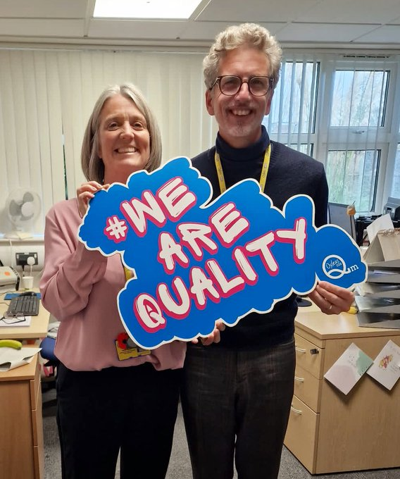 OxleasNHS's tweet photo. Last day of a fabulous week of quality events across Oxleas! Thanks for all your activities @OxleasQM team #wearequality https://t.co/VYD6aGy7V1