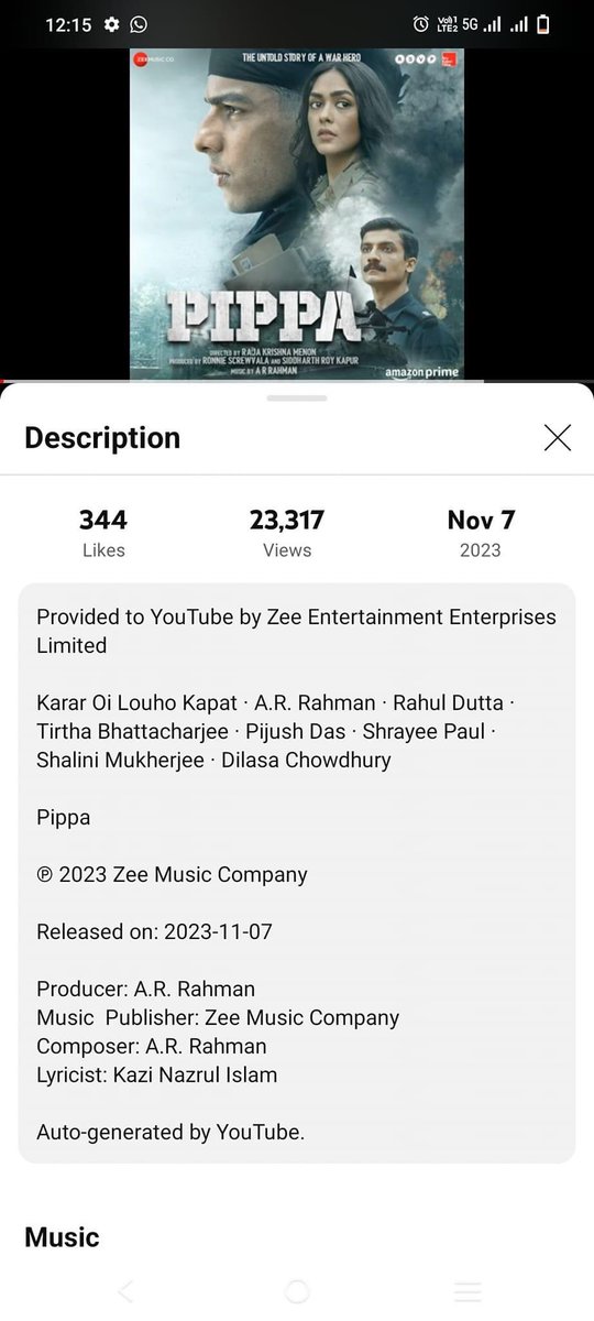 BanerjeeAlaap's tweet photo. #ShameOnArRahman #boycottArRahman

How dare you steal from Kaji Nazrul Islam and then write your name as composer https://t.co/ax0eonJCLI