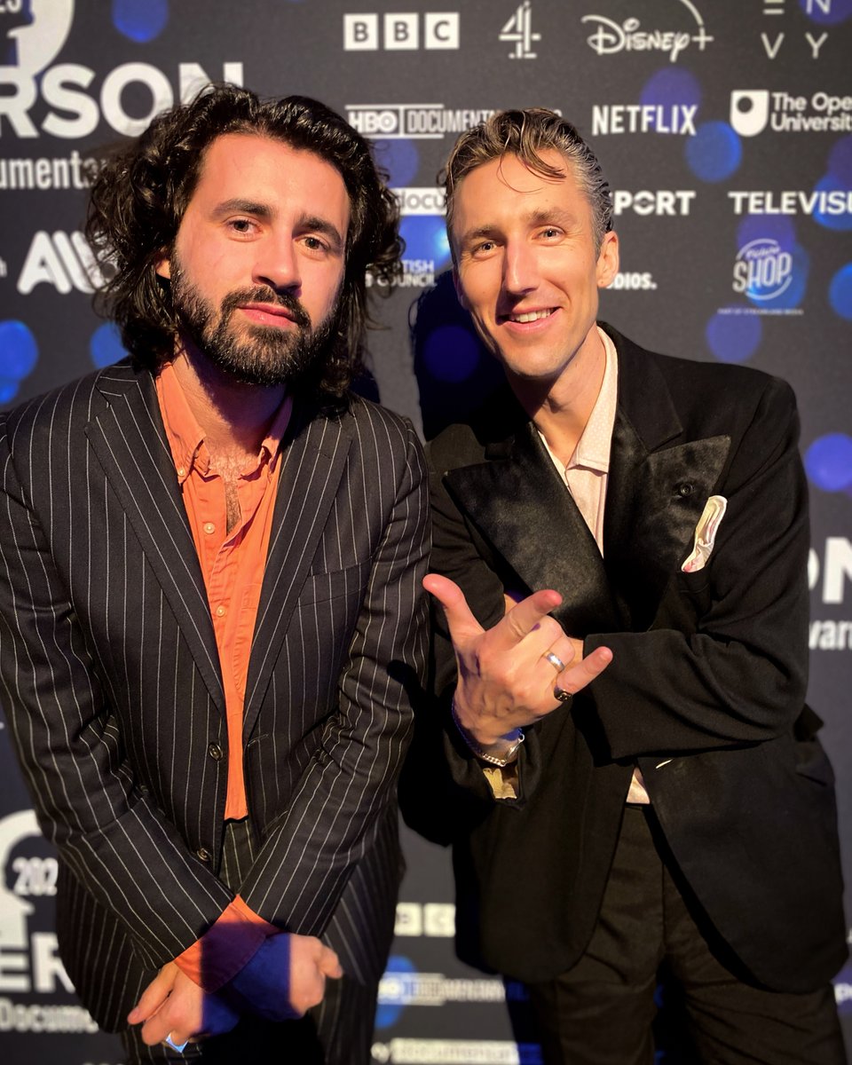 Smart casual. Thank you <a href="/griersontrust/">The Grierson Trust</a> for the nomination last night, an honour to stand on the shoulders of giants. Goodnight Heart Valley, who knew you'd mean so much to so many.