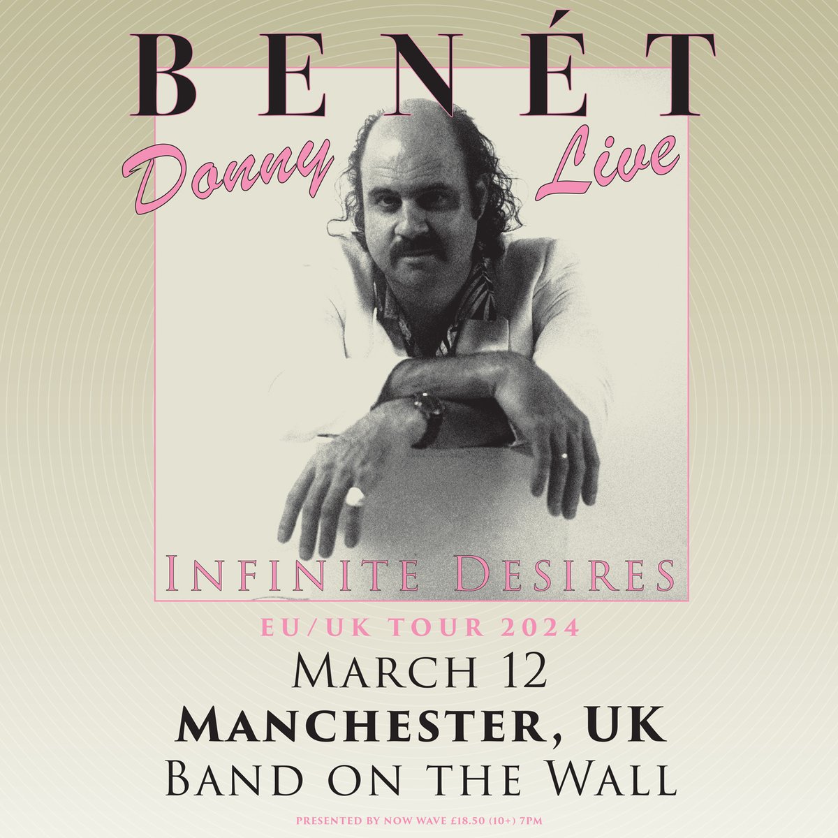 ON SALE NOW... The Don @DonnyBenet returns to Manchester on March 12th 2024 Tickets available here -> seetickets.com/event/donny-be…
