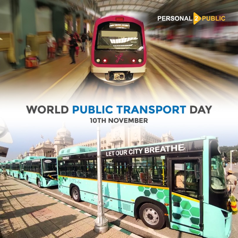 Riding Together for a Greener Tomorrow: Celebrating World Public Transport Day!#WorldPublicTransportDay #RideGreen #SustainableMobility #PublicTransport #EcoFriendlyTravel
#GreenerTomorrow #CleanerCities #ClimateAction #SmartTravel #CommunityCommute #GreenCities #ReduceEmissions