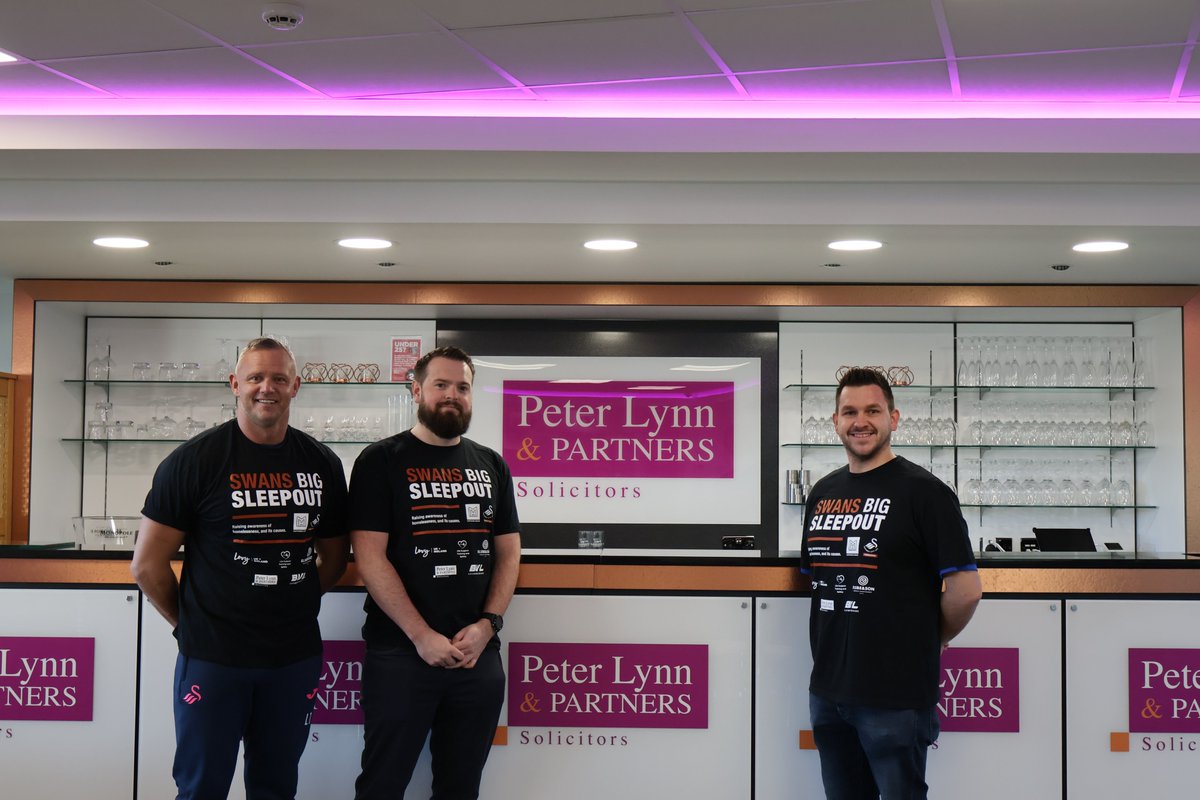 ⚠️ 𝐎𝐍𝐄 𝐖𝐄𝐄𝐊 𝐓𝐈𝐋𝐋 𝐓𝐇𝐄 #𝐒𝐖𝐀𝐍𝐒𝐁𝐈𝐆𝐒𝐋𝐄𝐄𝐏𝐎𝐔𝐓 ⚠️

🌙 Our night <a href="/SwanscomStadium/">Swansea.com Stadium</a>, in support of <a href="/MattsHouseSA1/">Matthew's House</a>, is fast approaching 🔜

It's not too late to 𝐬𝐢𝐠𝐧 𝐮𝐩 👉 bit.ly/3DRIUxu
Anyone can 𝐝𝐨𝐧𝐚𝐭𝐞 👉 bit.ly/3QjTkND