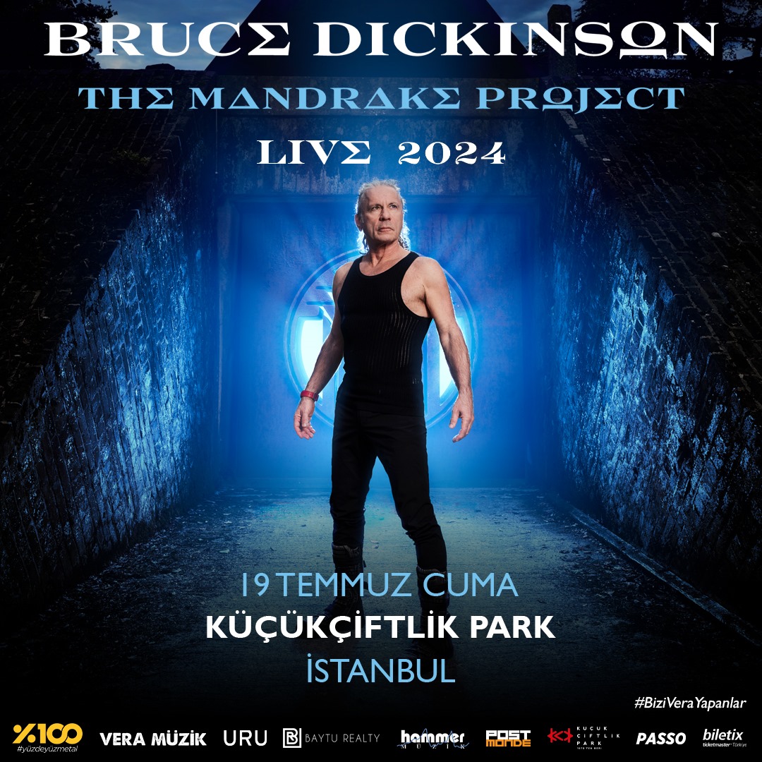 Bruce Dickinson'ın 19 Temmuz İstanbul konserinin biletleri satışa çıktı. Biletix veya Passo'dan alabilirsiniz.🤘

Bruce solo kariyerinin en iyi parçaları dışında birkaç Maiden klasiğine yer verebilir. Grubundaki isimler ise şöyle: Roy Z, Tanya, Dave Moreno, Mistheria
<a href="/veramuziktr/">Vera Müzik</a>