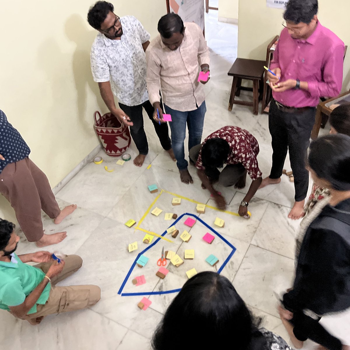 Exploring #UrbanPlanning with @Hasiru_Dala : HasiruDala team visited #FieldsOfView for engaging sessions of #CityGame and #Rubbish. Their active participation offered an exploration into our tools and insights for more #SustainableCities and #Community-driven #UrbanDevelopment!