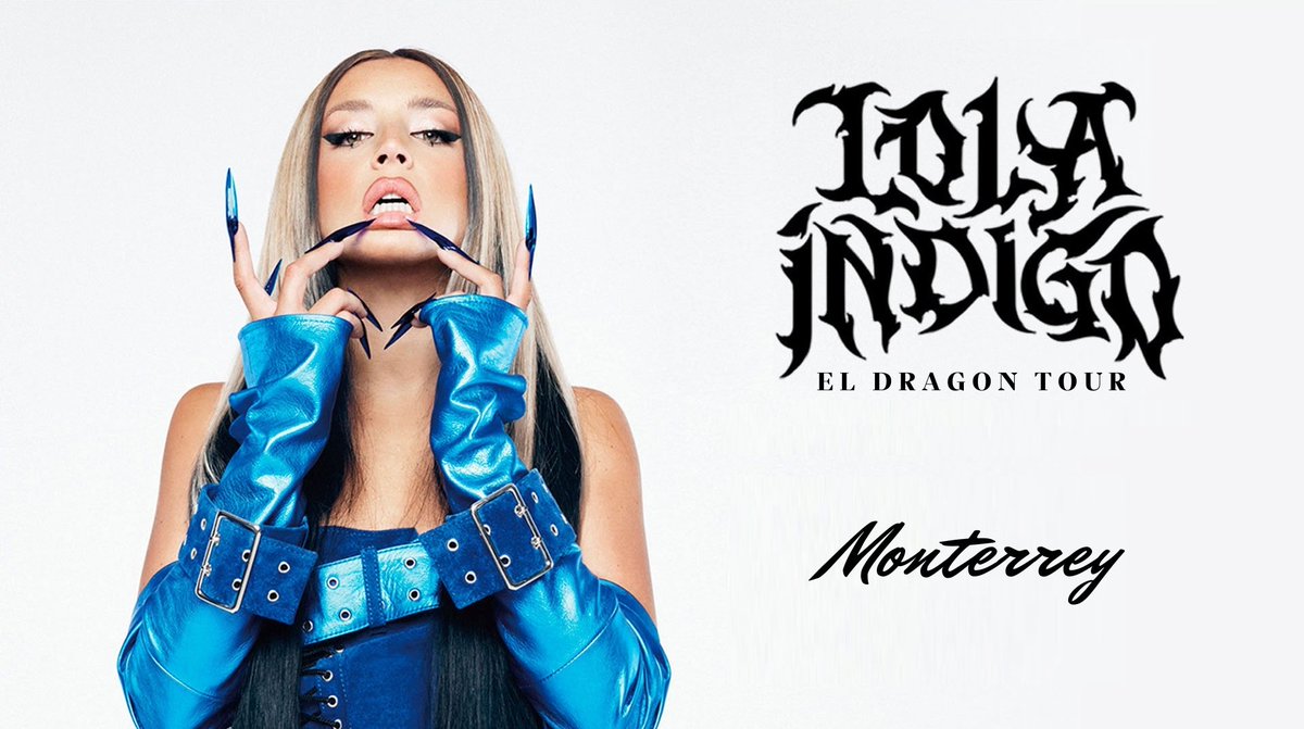 ⠀⠀⠀⠀
⠀               ⠀⠀⠀LOLA lNDIGO
⠀⠀          ⠀⠀EL DRAGCN TOUR
⠀                  10 noviembre 2023
⠀⠀