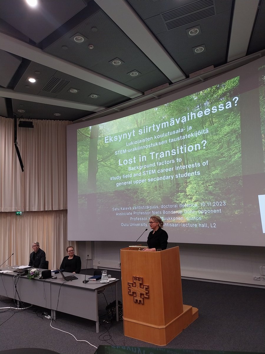 Satu Kaleva <a href="/Satukaz/">Satu Kaleva</a> is now defending her doctoral thesis which is supervised by <a href="/hanni_muukkonen/">Hanni Muukkonen</a>