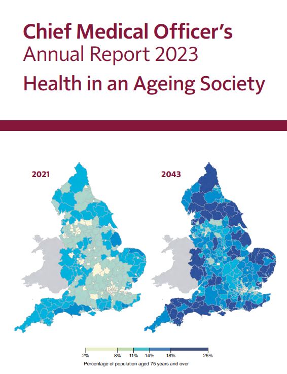 Today’s report from the CMO provides a timely “call to arms” for those of us working to support ageing-related research. We at DMT are committed to continuing with our investment in supporting those who choose to focus their careers in this important area. tinyurl.com/mr4xvjwh