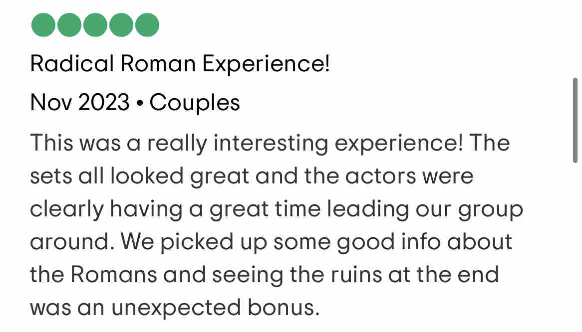 DiscoverDeva's tweet image. The reviews keep coming, and they don’t stop coming! 

Thank you to everyone who has taken the time to let us know just how much they loved their time at Deva! ❤️ 

Will you be joining us this weekend?👀  more info: devaromancentre.co.uk