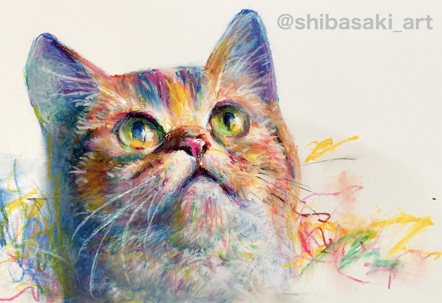 Watercolor by Shibasaki🎨柴崎春通 on X: 