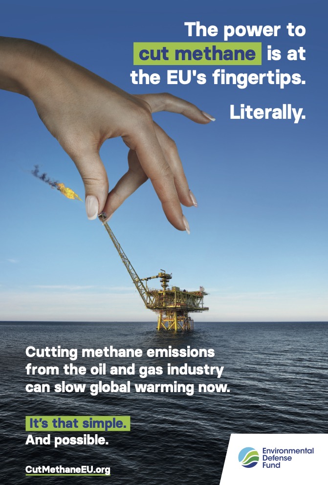 🏆 Shortlisted 🏆

Along with <a href="/EnvDefenseEuro/">Environmental Defense Fund Europe</a>, we've been shortlisted for the @EEA_Info awards for #CutMethaneEU.  

Our campaign tells the EU that the power to cut methane emissions is at its fingertips.

We're proud of this creative response to a complex but critical issue. 💚