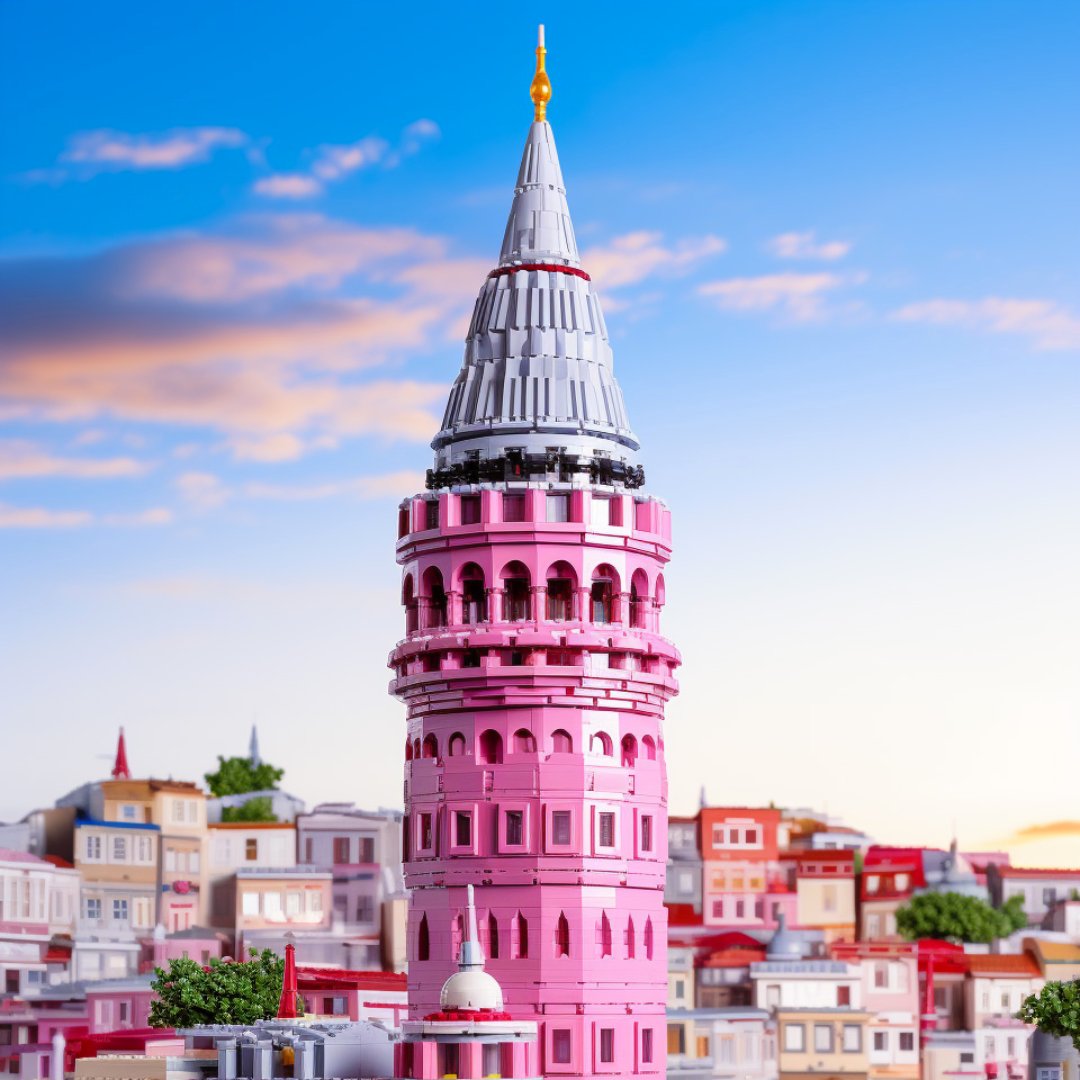 Multidisciplinary designer and artist Aysegul Altinel has rebuilt the city of Istanbul as a lego playground using artificial intelligence. #PinkFriday