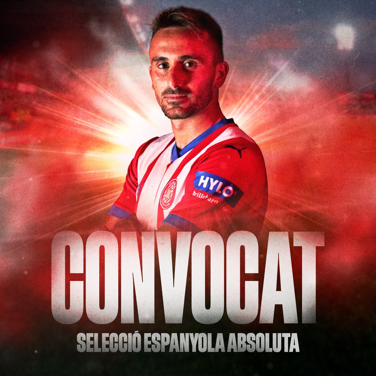 GironaFC's tweet photo. 😍 𝐌𝐀𝐒𝐓𝐄𝐑𝐂𝐋𝐀𝐒𝐒 𝐀𝐋𝐄𝐈𝐗 🏆

Molt feliços d’anunciar la convocatòria d’Aleix Garcia amb la selecció espanyola absoluta!

ENHORABONA, @97_aleix ! 👏 https://t.co/mDoHbrDXps