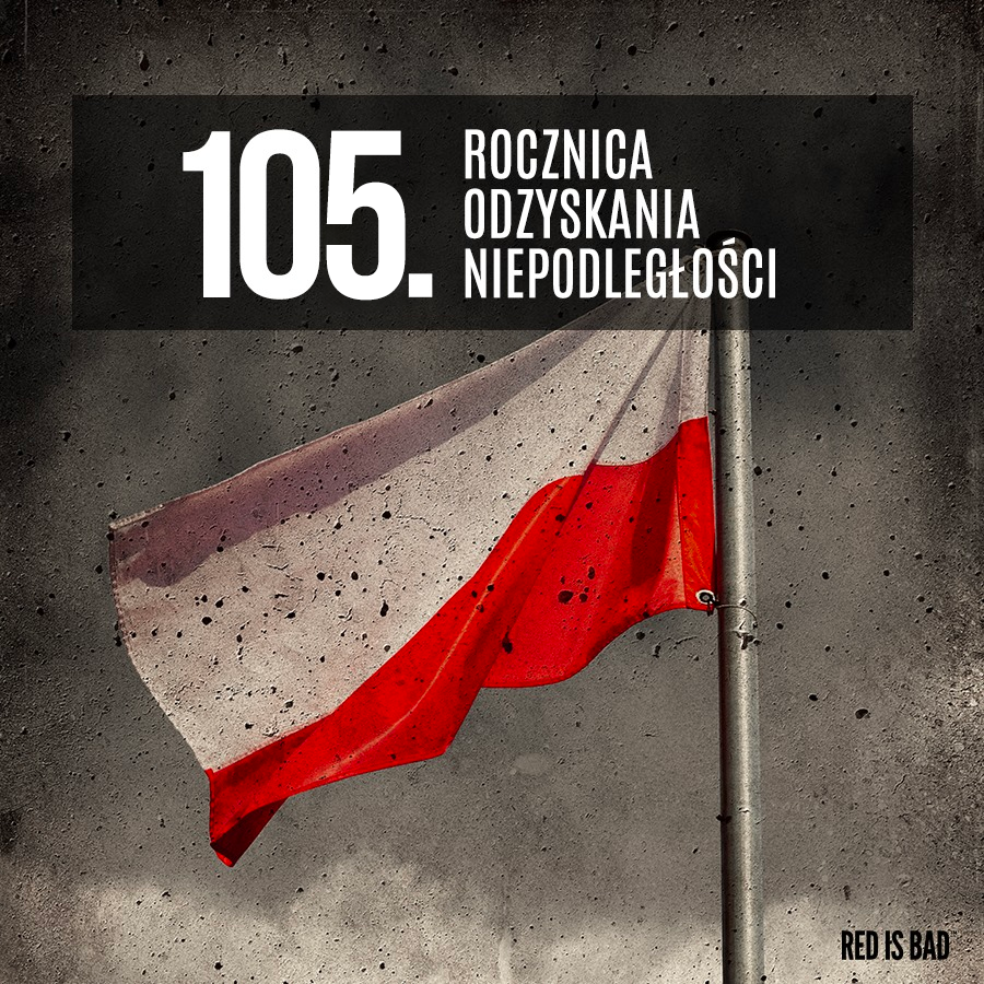 red_is_bad's tweet photo. Świętujemy rocznicę odzyskania przez Polskę niepodległości po 123 latach zaborów!

"Walczyć o Ojczyznę to największy obowiązek i największy dla Polaka zaszczyt" – Ignacy Jan Paderewski.

https://t.co/HrtpfCeQyQ https://t.co/GjN7vLYjTy