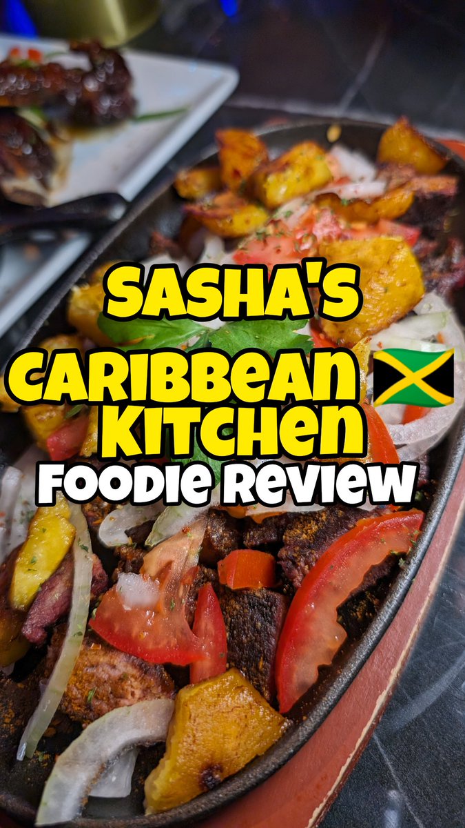 TechJamo's tweet photo. Is it too early to think about what we Finna EAT this Friday Night?!

😋* BLACK FEMALE 🚺 OWNED RESTAURANT &amp; LOUNGE*😍

SASHA'S Caribbean Kitchen
Afro- Caribbean Fusion Food
Dagenham 📍 😩

#londonfoodie #londonfoodBlogger #ShotOnPixel #BlackOwned https://t.co/ZKQcGYYuXr