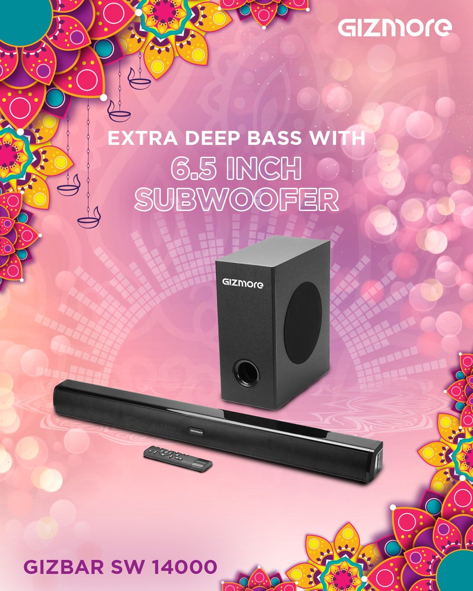 gizmoreindia's tweet photo. Experience the surreal power of sound.π€πΆ
.
Available on https://t.co/3zXkoULZeG
.
Gizmore - https://t.co/Az2W897gka
#GizmoreIndia #Dealison #GizbarSW14000 #yehdiwalikismatwali #CelebrateHappiness #FestiveSeason https://t.co/uGnT45s7PM
