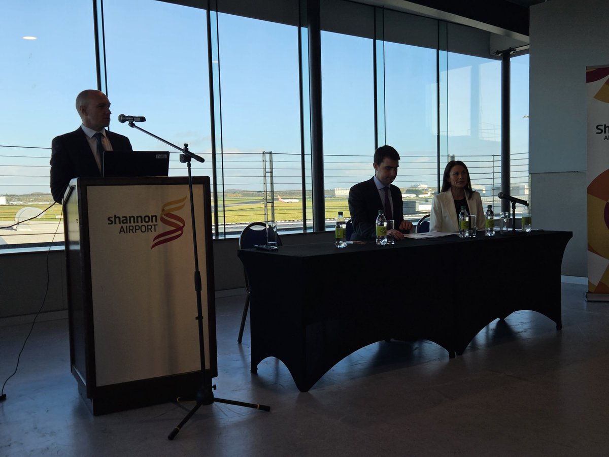 Nigel Dugdale 🇮🇪🏳️🌈 (@limerickcitybiz) on Twitter photo Here <a href="/ShannonAirport/">Shannon Airport</a> where we are to hear results of new report showing impact of airport on regional and national economy
More on <a href="/Live95fmNews/">Live95 News</a> later Here <a href="/ShannonAirport/">Shannon Airport</a> where we are to hear results of new report showing impact of airport on regional and national economy
More on <a href="/Live95fmNews/">Live95 News</a> later