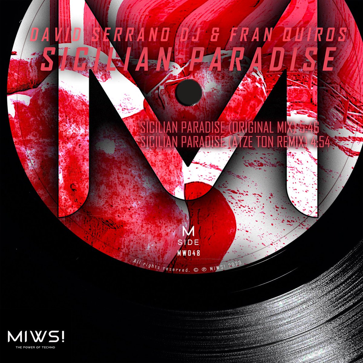 miwstechnorave's tweet photo. David Serrano Dj & Fran Quiros - Sicilian Paradise π from MIWS! β«οΈ and featuring a remix from Atze Ton is OUT NOWπ₯ at @beatport π§ @spotify and on all shops and streaming platforms.
https://t.co/oONK2EyjY2
#techno #technospain #technoculture #hardtechno #hardtechnomusic https://t.co/u4lq47ogWa