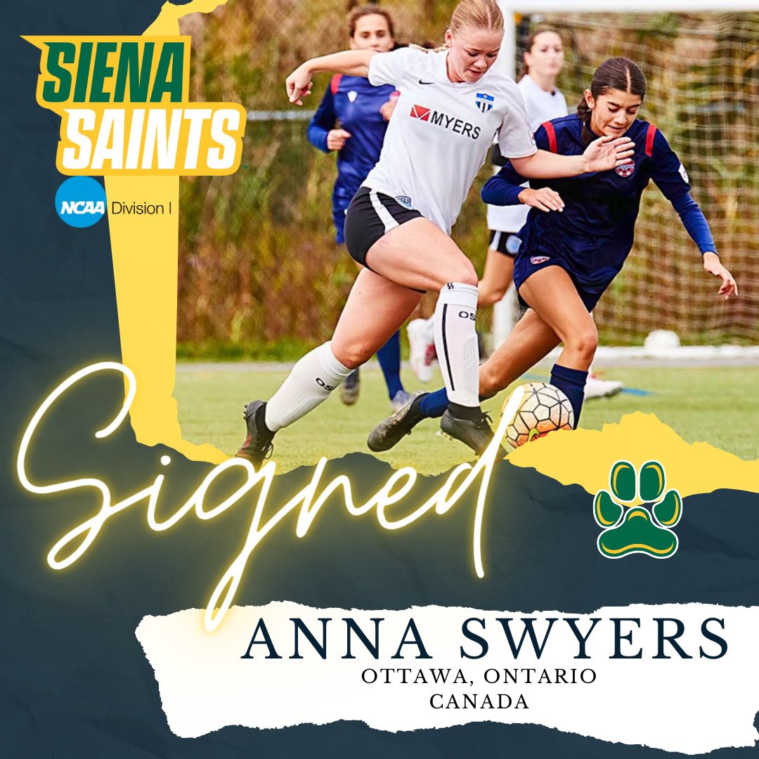 Signed! @SienaSaints @SienaWSoccer @OSUsoccer