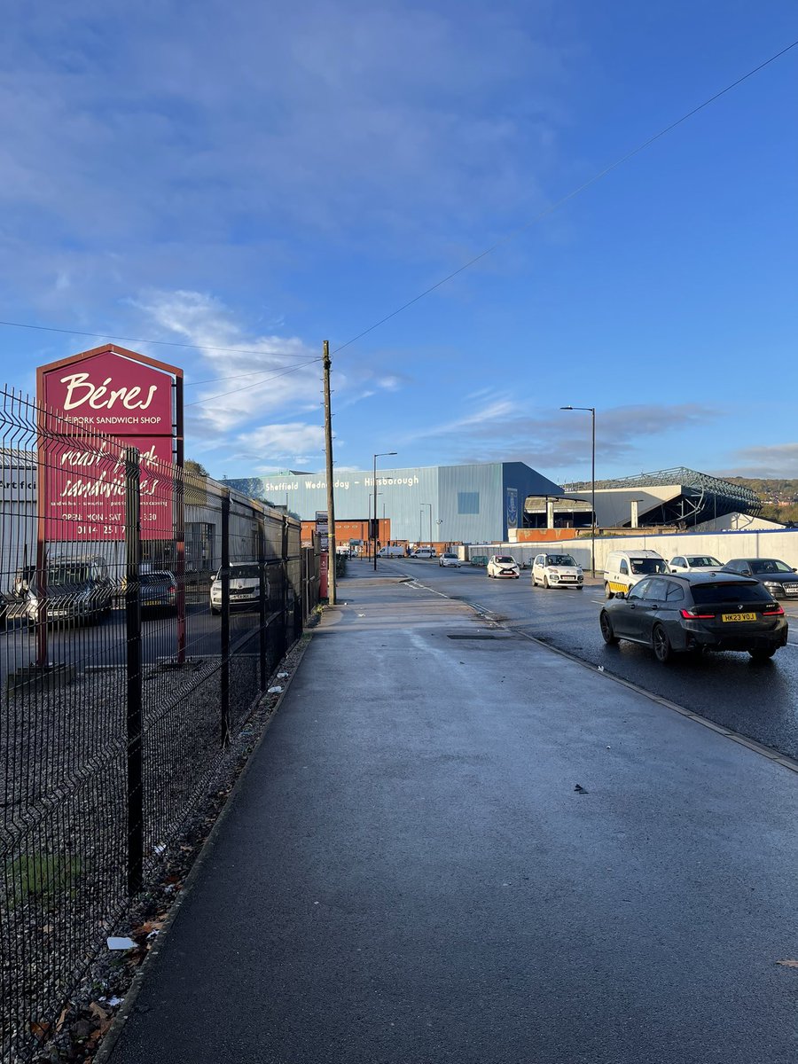 Herries rd is fully open both ways #sheffieldissuper #swfc
