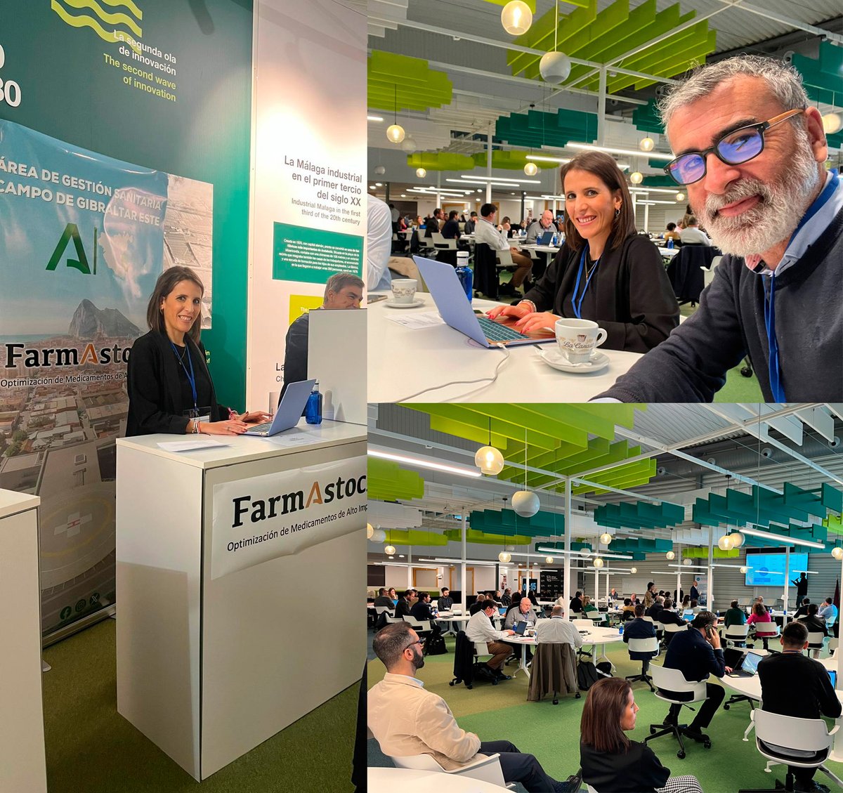 El equipo investigador Farmastock del AGSCG Este participó en el foro 'Smart Data y paciente crítico', celebrado en Málaga el pasado jueves 9 de noviembre 2023.  El equipo se mostró entusiasmado por la oportunidad de compartir conocimientos y colaborar en soluciones innovadoras.