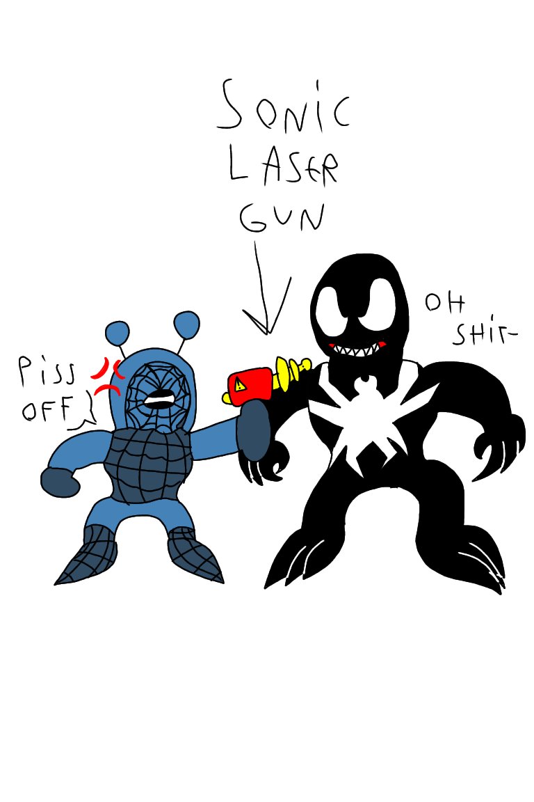 Small comic of Spider Alien vs Venom (My AU)

Pequena comic de Alien Aranha contra Venom (Minha AU)