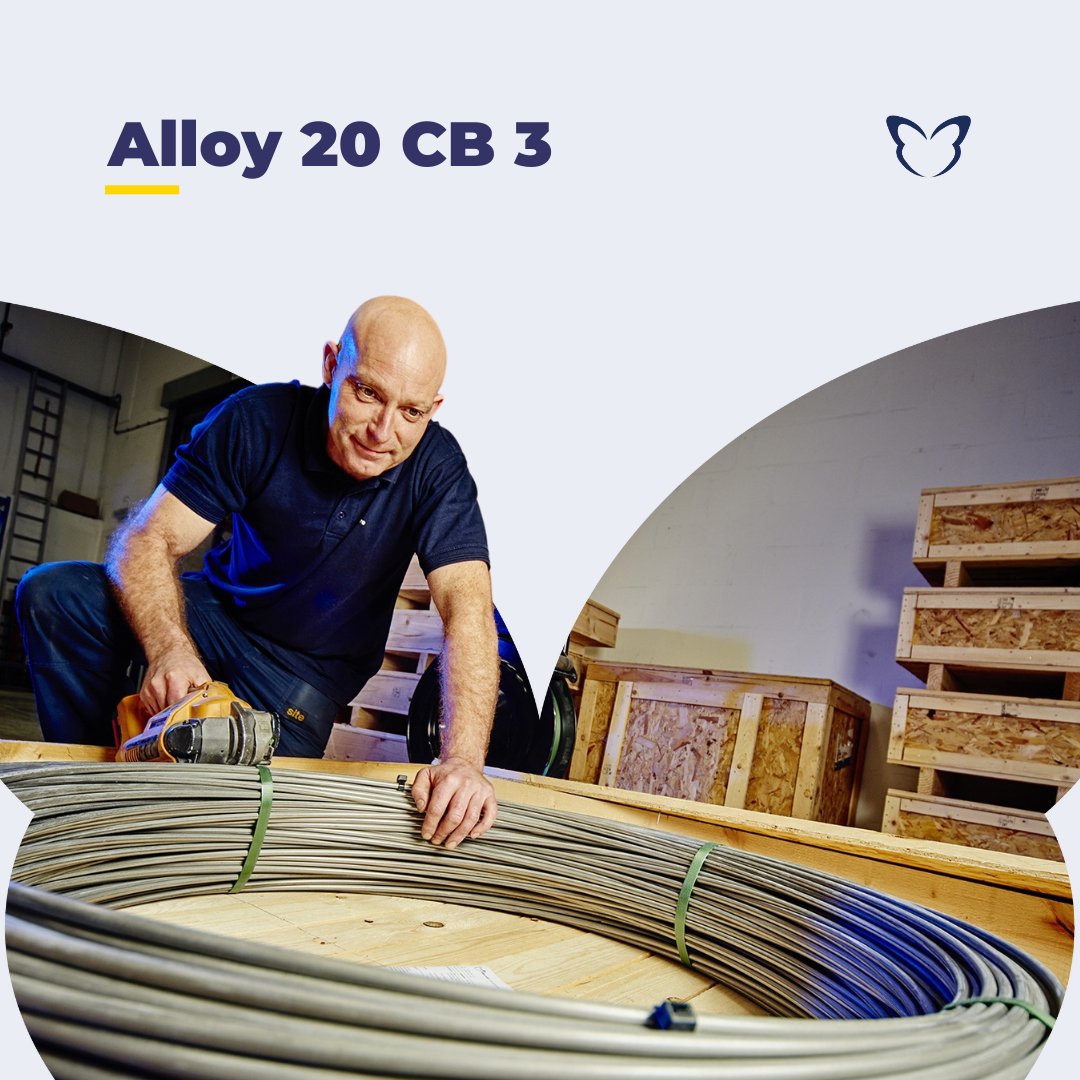 AlloyWire's tweet photo. Need a material that can resist hot sulphuric acid &amp; other aggressive environments?

Meet Alloy 20 CB 3 🤝

Used for #chemical, #pharmaceutical or food processing applications, as well as in tanks, piping &amp; heat exchangers, and available in all profiles: https://t.co/YPmwwzhkHO https://t.co/EIwee9PX79