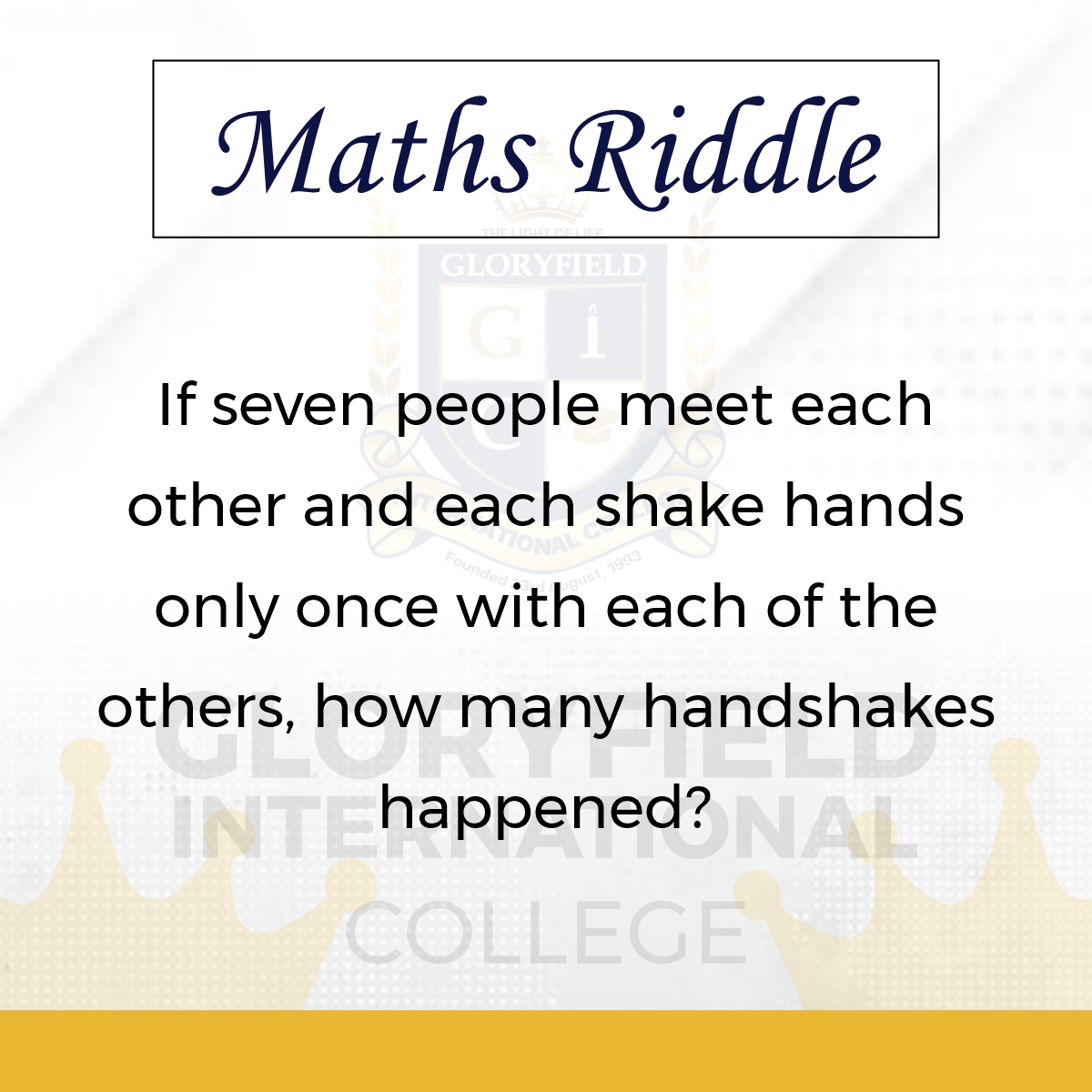 Drop your answer in the comment section. #students #schools #mathematics #teachers