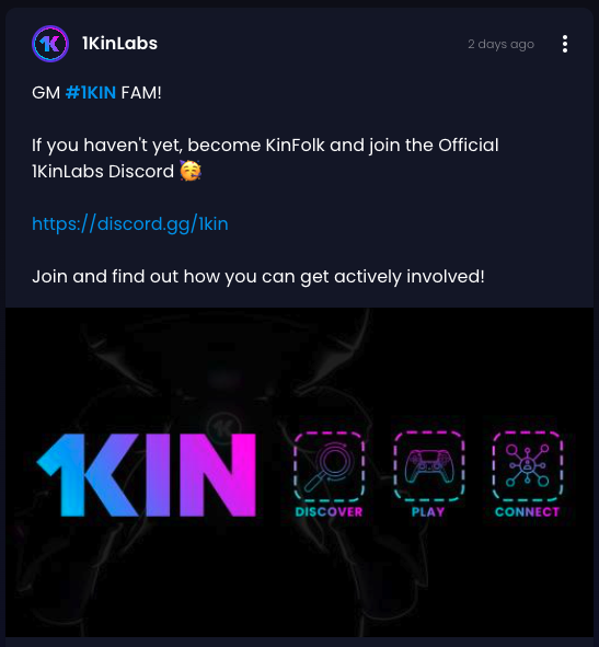 boltplus's tweet photo. Good morning!
Great to see our new friends @1KinLabs starting up on https://t.co/x5MX3wRlat.
We appreciate you #1kinfam, can't wait to show them what we're planning together ๐โค๏ธ
Head over to https://t.co/KbtE8S6joc to show 1Kin some Bolt love โก๏ธ https://t.co/dpUNm9z0fQ