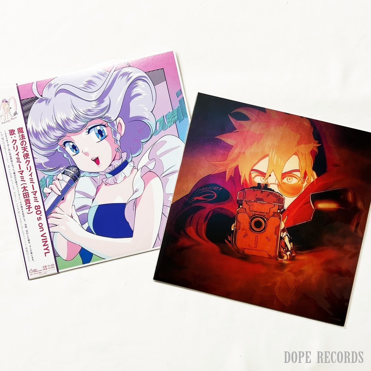 이번 레코드의 날에 발매된 애니메이션 사운드트랙 2종! • 마법의 천사 크리미 마미 (천사 소녀 새롬이) 애니메이션 음악 (魔法の天使クリィミーマ...