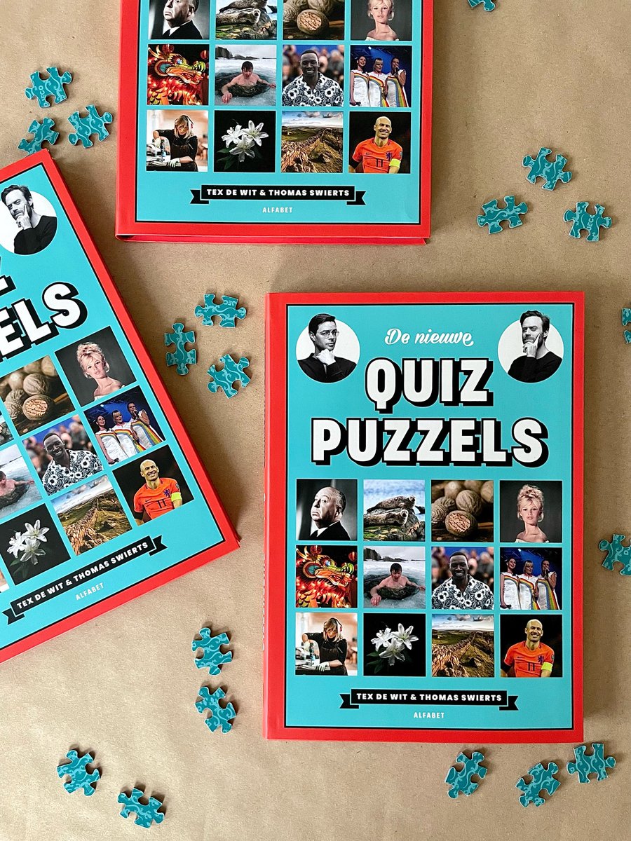 Trots! Nu in de boekhandel: De Nieuwe QuizPuzzels! 🧩🥳🧠 Een combinatie van quizzen en puzzelen. Het nieuwe boek van Thomas Swierts en mij. #quizpuzzels #denieuwequizpuzzels
Ook verkrijgbaar op: quizpuzzels.nl