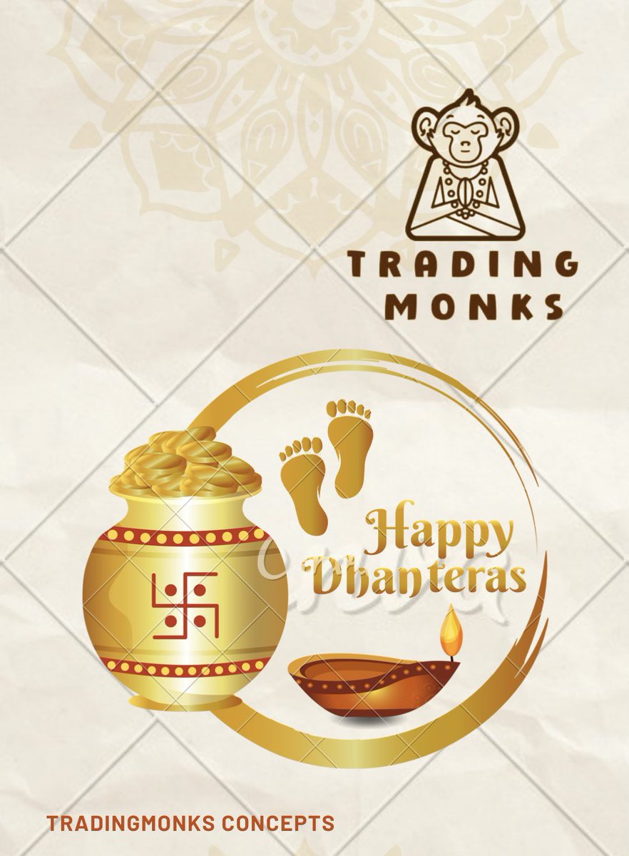 trading_spirits's tweet photo. May your wealth multiply like gold on Dhanteras!
Happy Dhanteras to all !!!
.
.
.
.
#dhanteras2023 #Lakshmi #Diwali2023 #Diwali #GOLD #WealthManagement #StockMarket #money #FinancialFreedom #financialmarket https://t.co/PhNzfRxqTn