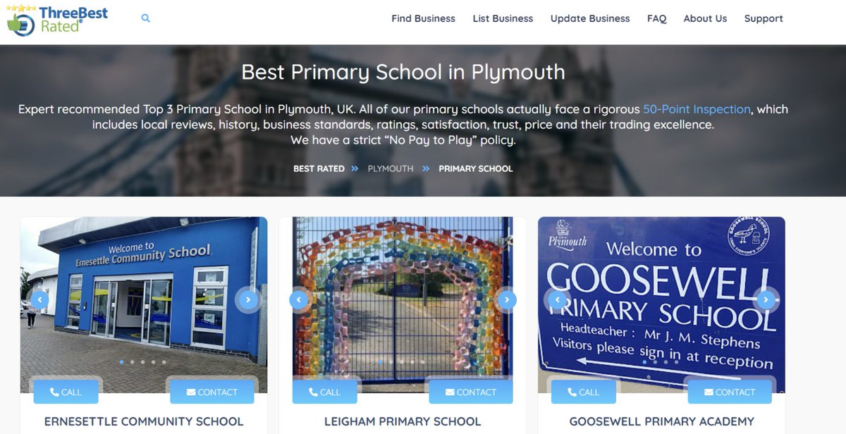 Ernesettle Community School has been voted as the 'Best Primary School in Plymouth'. 🤩 We are so proud of the pupils, staff and community who contribute so much to making Ernesettle Community School so brilliant. threebestrated.co.uk/primary-school… @Plymouth_Live @educationgovuk @BBCNews