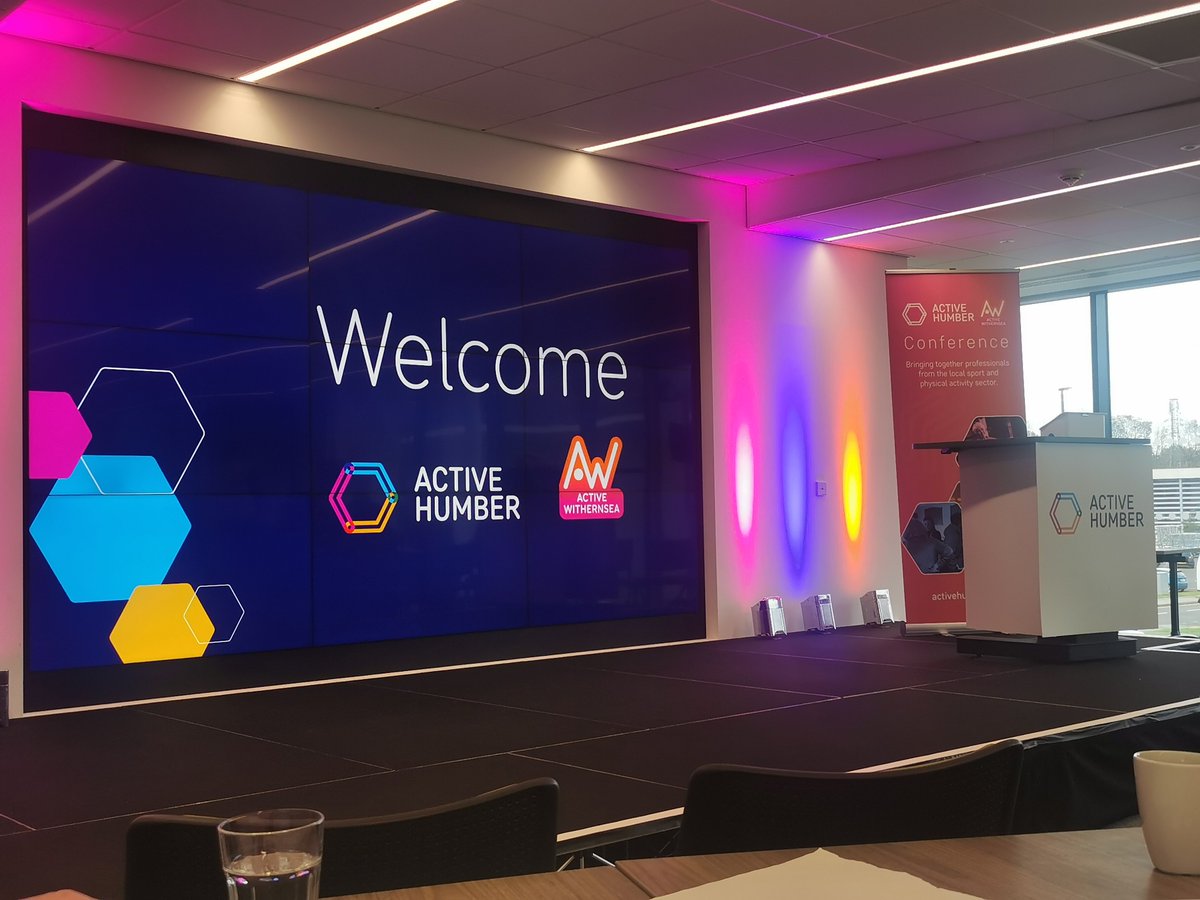 Great to be at the <a href="/ActiveHumber/">Active Humber</a> and <a href="/ActiveWithEY/">Active Withernsea</a> conference today hearing about fantastic #PhysicalActivity initiatives in the area and future <a href="/Sport_England/">Sport England</a> plans! #GetHullActive #GetHumberActive <a href="/HealthHull/">HullPublicHealth</a> <a href="/HWBHull/">Hull Health and Wellbeing Board 💙</a>