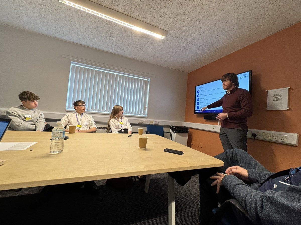 Induction day for some of our t level apprentices in <a href="/MpftDigital/">MPFT Digital (NHS)</a>