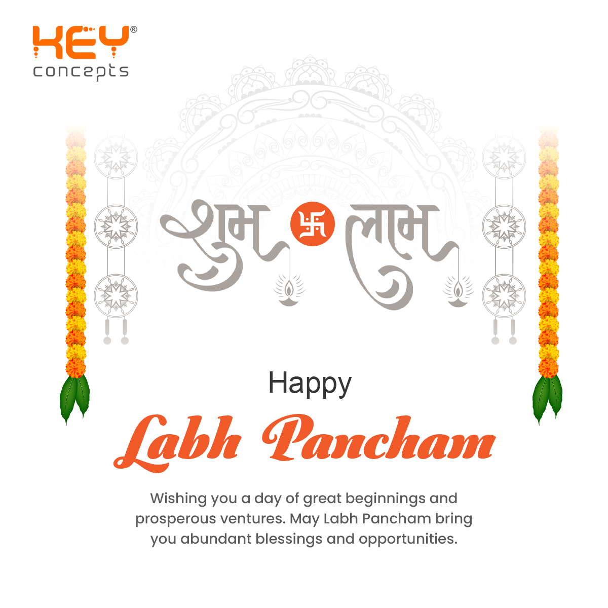 As we celebrate Labh Pancham, a day of auspicious beginnings and financial gains, let's embark on a journey of prosperity and success. 

Wishing you all a prosperous Labh Pancham!  

#LabhPancham #ProsperityJourney #FinancialGains #KeyConcepts