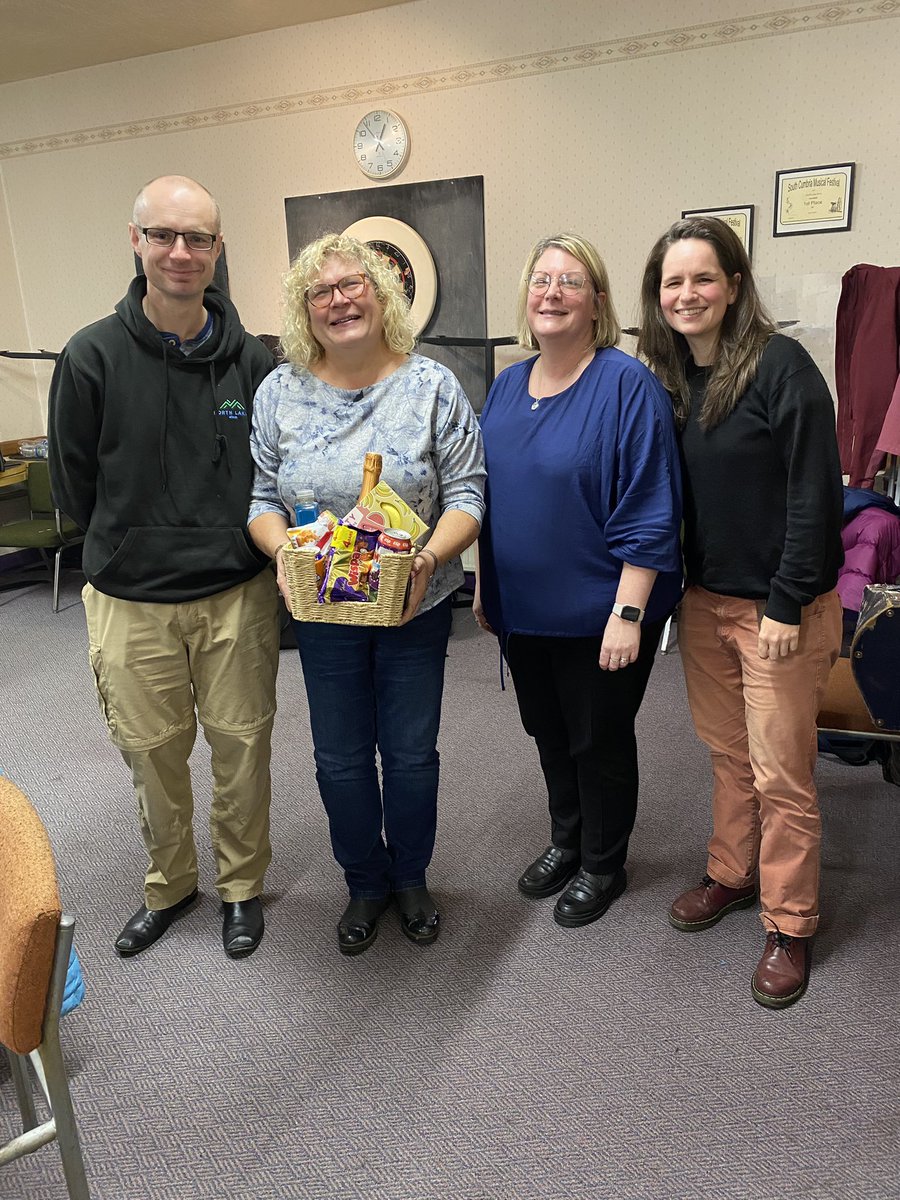 The band are excited for our Christmas Concert Sounds of Christmas on Saturday 2nd December, 7.30pm in St John’s Church Keswick.
The different sections of the band have been busy making hampers for raffle prizes!
The Horns have made a Bubbly fun Hamper!