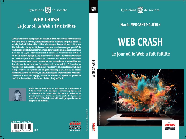 mercantiguerin's tweet image. 🚨📚 #WebCrash Le Jour où Internet a Fait Faillite - DISPONIBLE MAINTENANT! 📚🚨sur EMS, Fnac, Amazon et toutes les bonnes librairies 😉

Découvrez comment un avenir numérique construit sur des sables mouvants peut s&apos;effondrer sous le poids de ses promesses. #MariaMercantiGuérin…